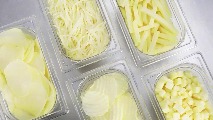 Robot-Coupe CL50 Ultra Veg Prep Machine: Multi-cuts of Potatoes