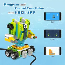 Электронный программируемый робот конструктор Makerzoid Robot Master Premium 600 дет., Robot Master Premium